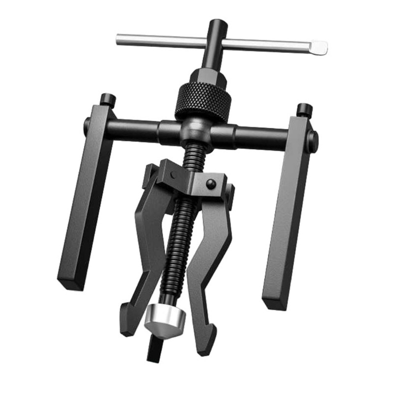 Compacted Three Claw Bearing Puller Adjustable Grip Hardened Tool Steel For Moto