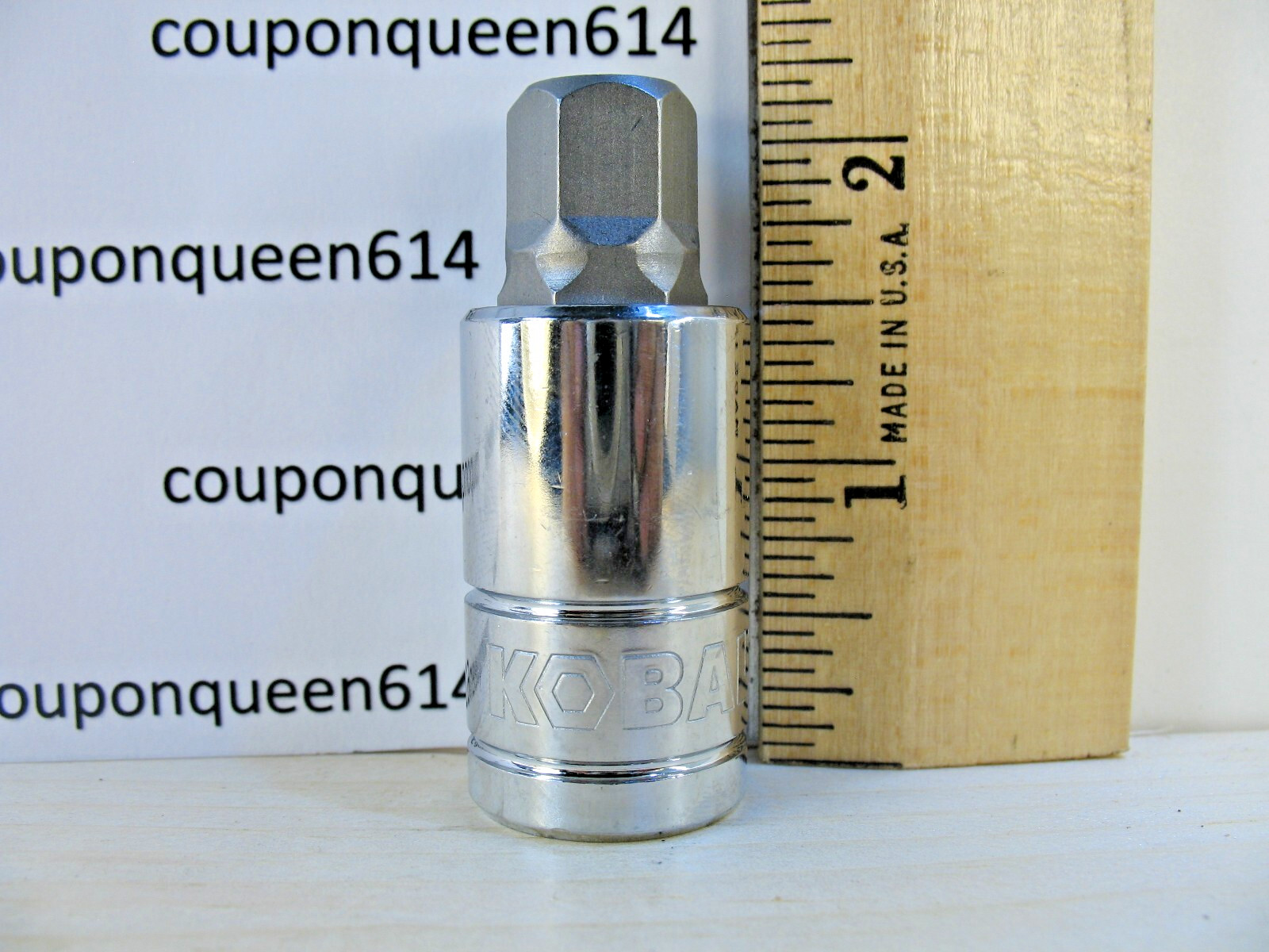 Kobalt 81988-0322, 1/2″ Drive Hex Bit Socket 1/2″ – Brand New
