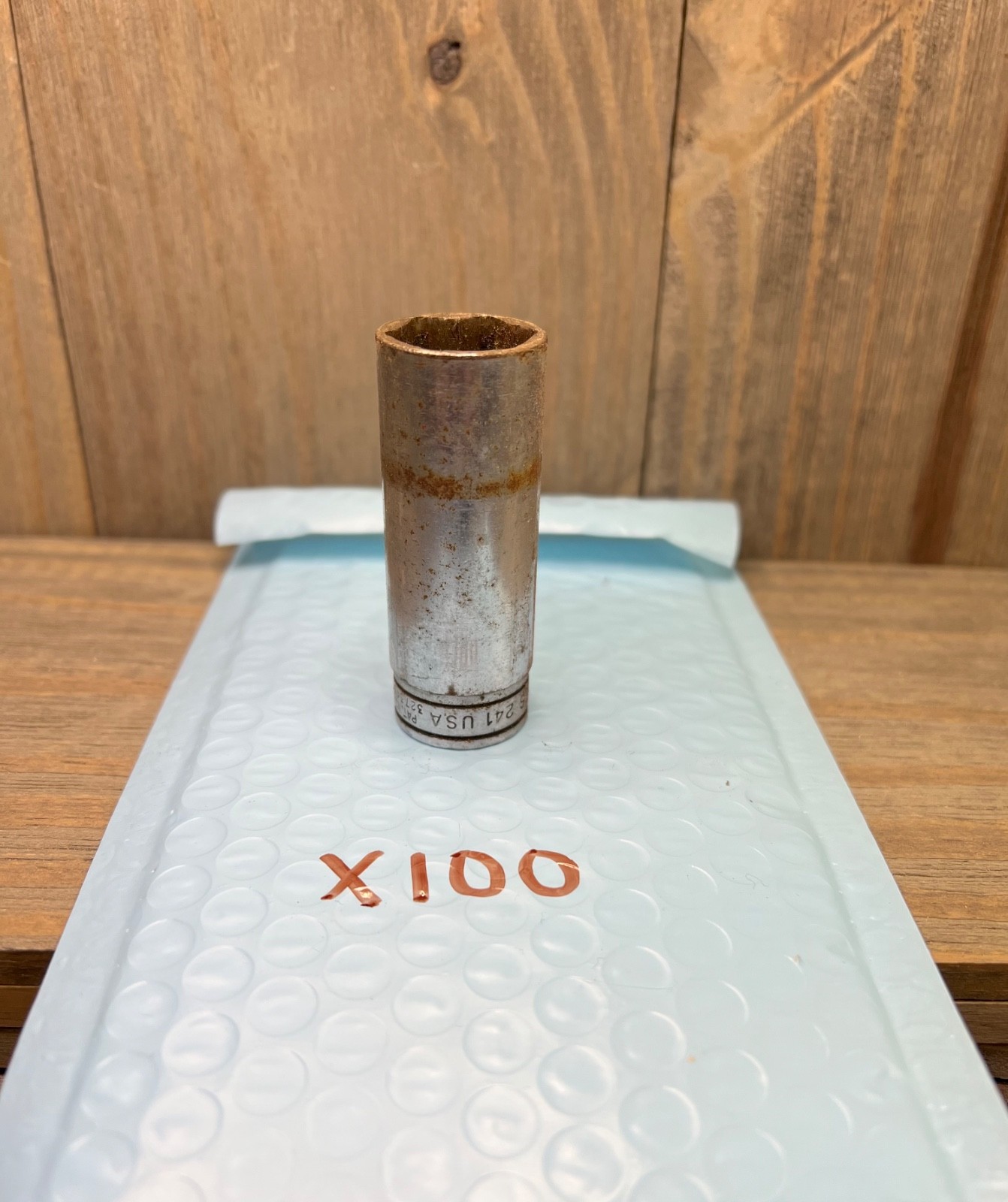 Snap-on SFS241 USA 3/8 Drive 6 Point 3/4 Socket Standard Tool SNAP ON X100 241