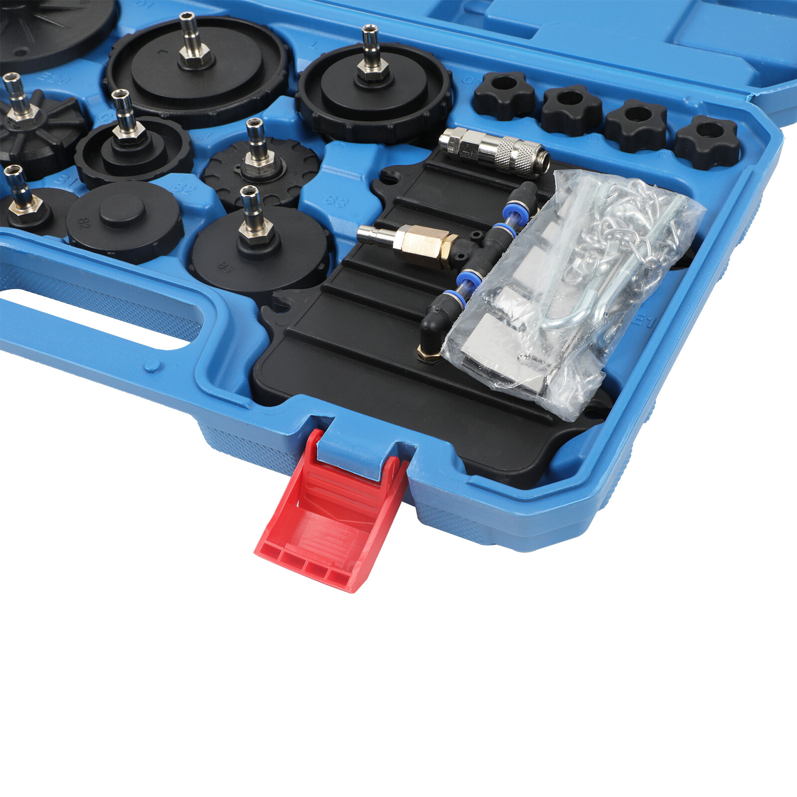 Universal Master Cylinder Brake Bleeder Adaptor Set Brake Fluid Bleeding Tools