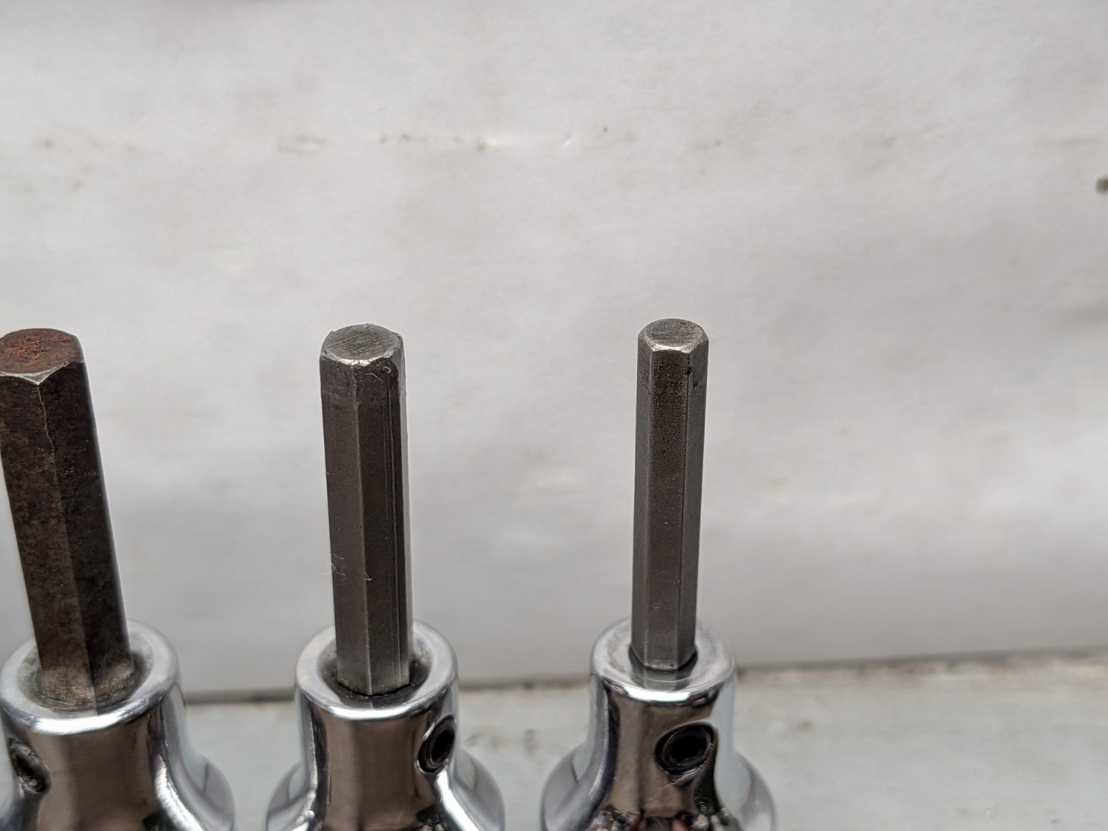 VTG S-K TOOLS USA 8pc 3/8″ METRIC HEX BIT SOCKET SET w/CASE 4mm-17mm, USA MADE