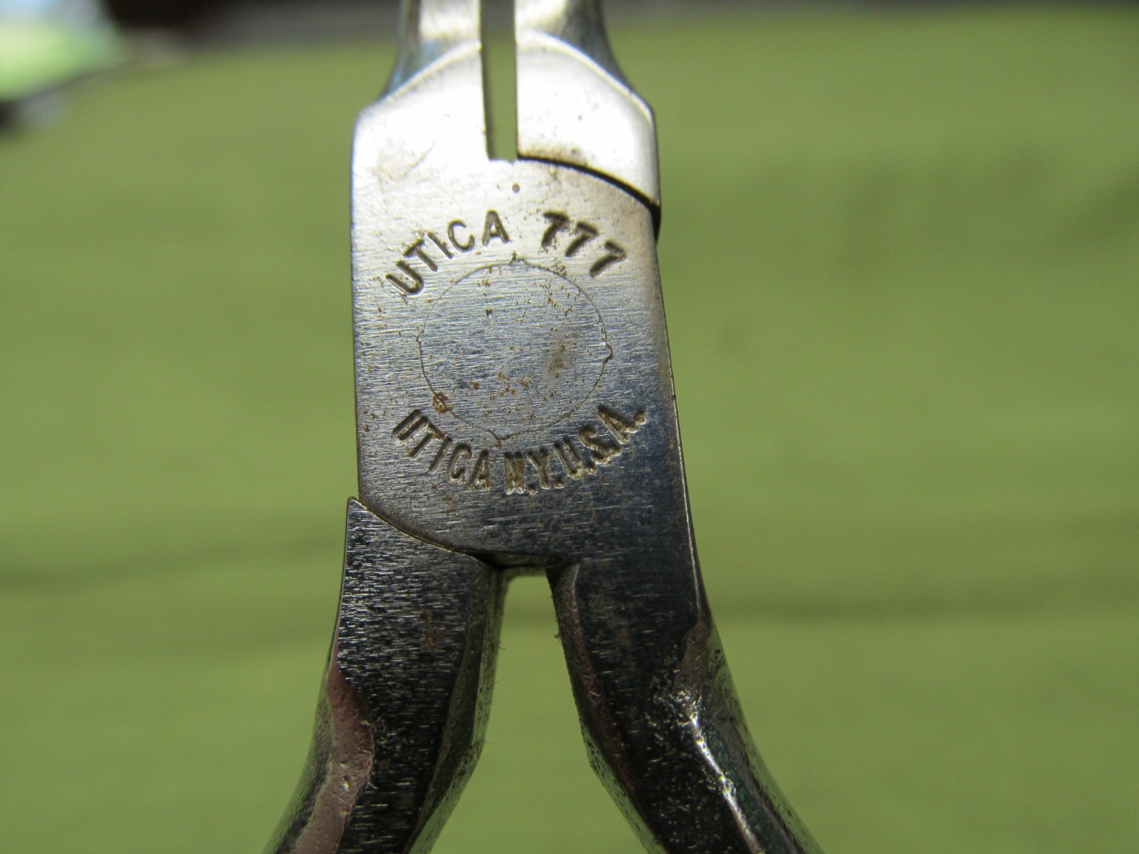 Vtg. Utica 777 Long Reach Needle Nose Pliers – Unique Tip Shape – Must See