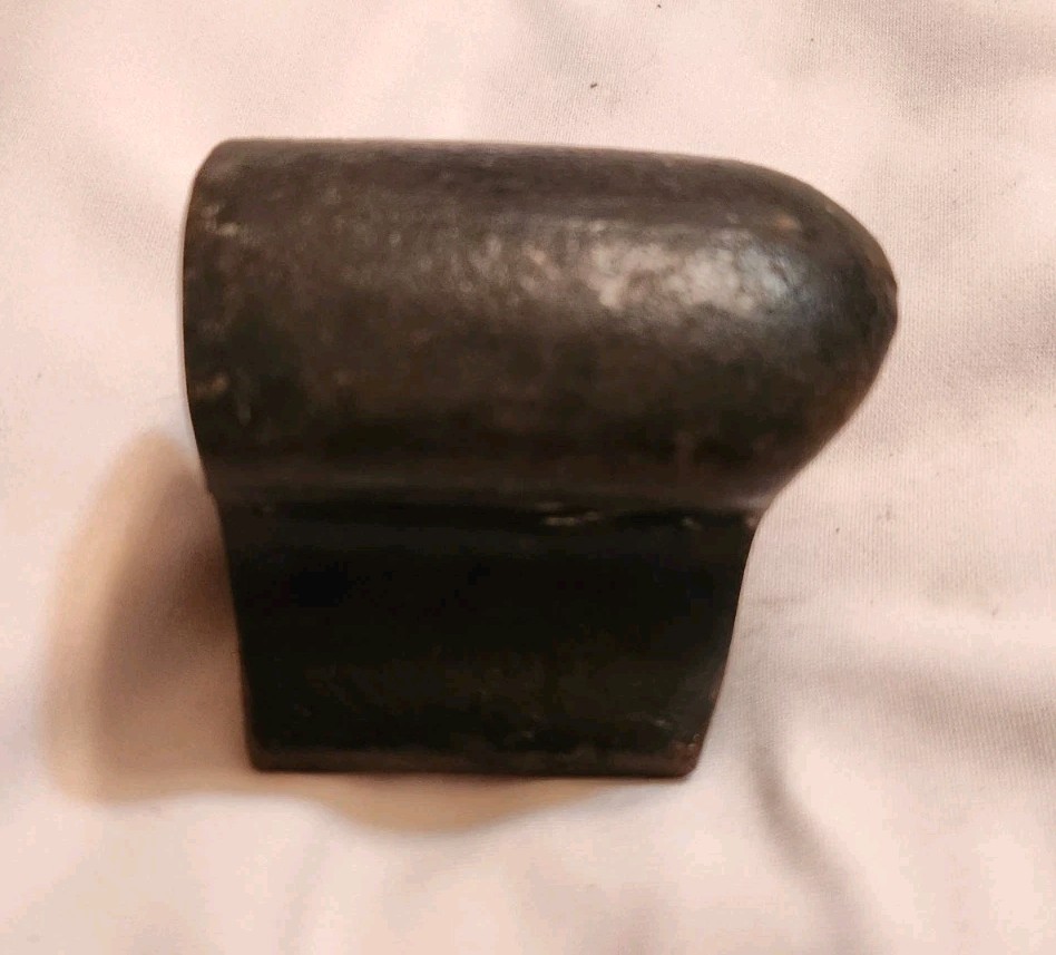Vintage Auto Body Fender Repair Curved Hand Dolly Anvil Dollie & Comma Shaped