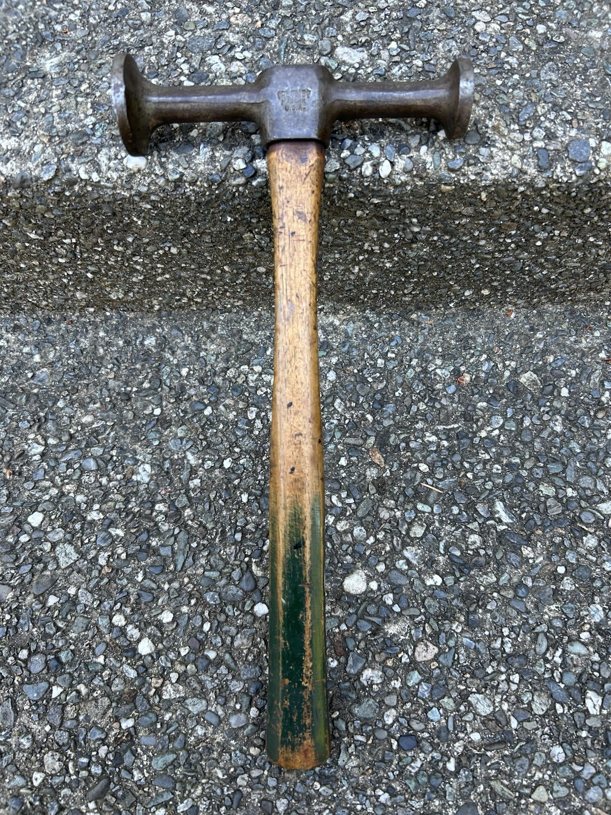 Vintage Plomb 1421 Double Round Auto Body Hammer