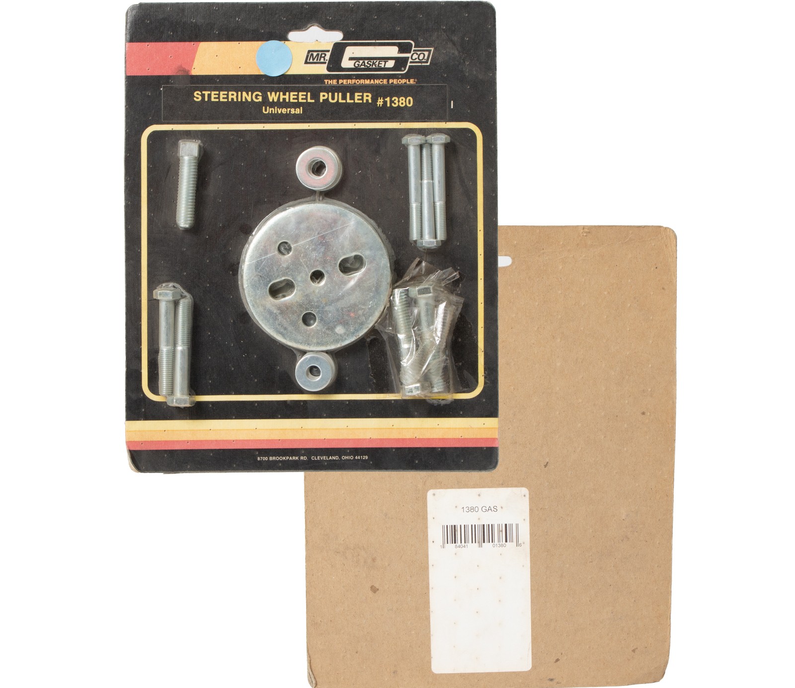 Mr. Gasket Universal Automotive Steering Wheel Puller Tool Kit Model Number 1380