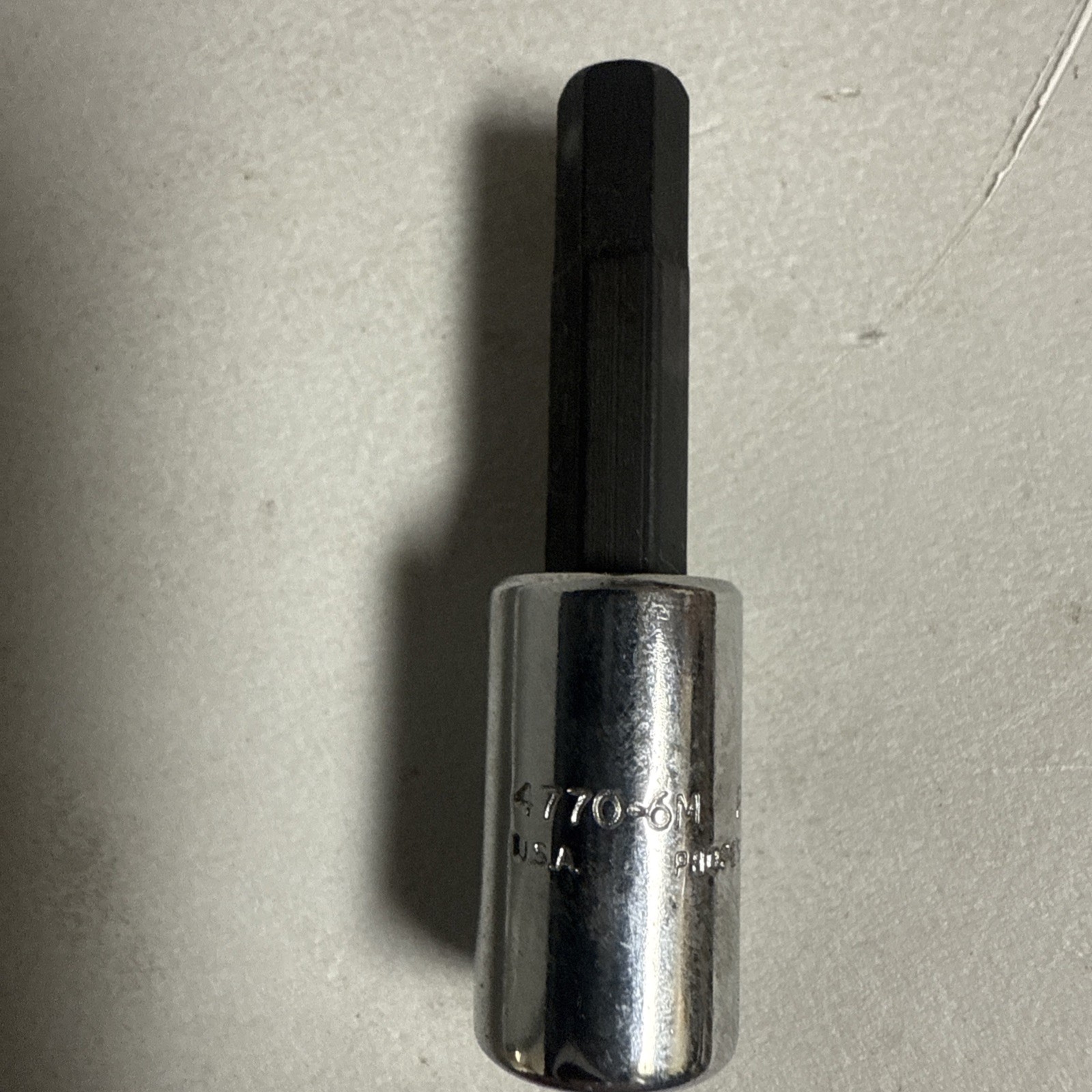 Proto Professional 4770-6M 1/4″ Drive 6mm Metric Standard Hex Bit Socket