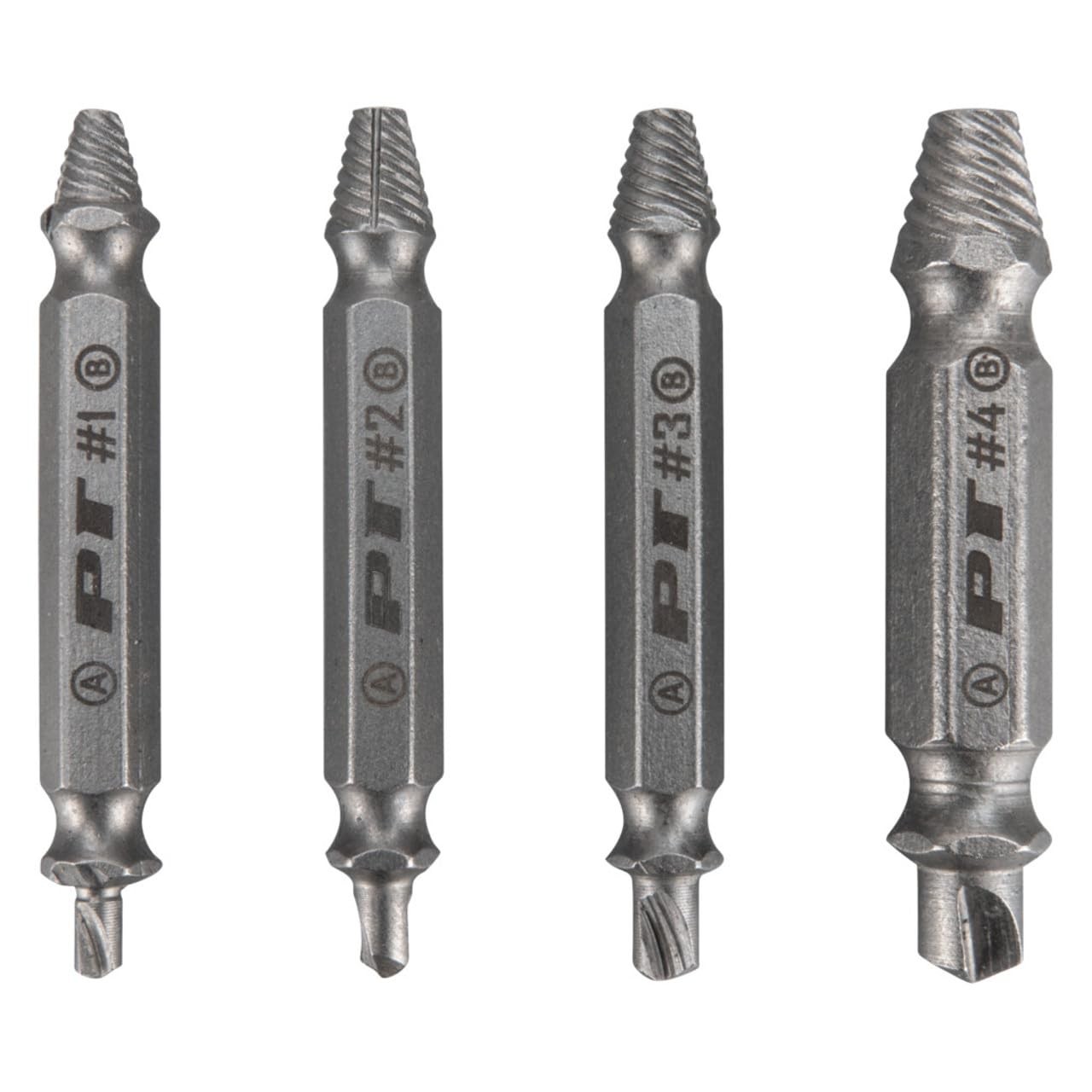 Performance Tool W491 X-Trax Screw Remover Set (4 Pieces) – Removes Stripped …