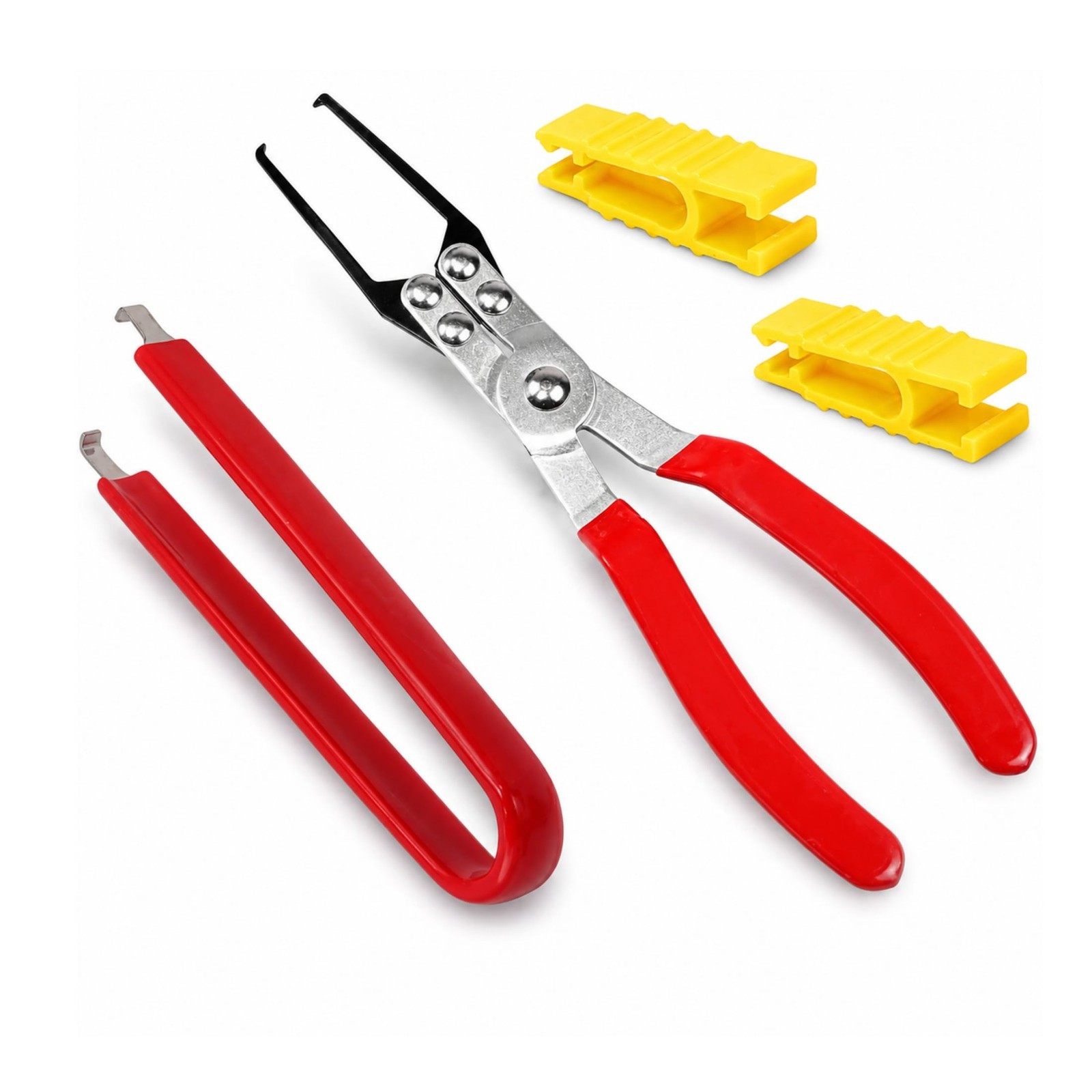 4 Pcs Relay Fuse Puller Pliers Auto Electrical Tool Set Thin Tip Ergonomic Grip