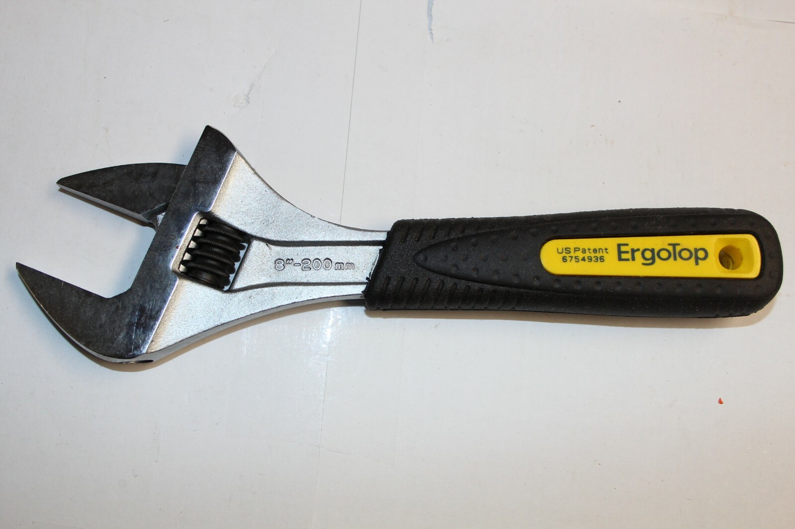 Irega ErgoTop 92-8 8″ 39 MM (1 1/2”) SUPER WIDE Comfort Grip Adjustable WRENCH