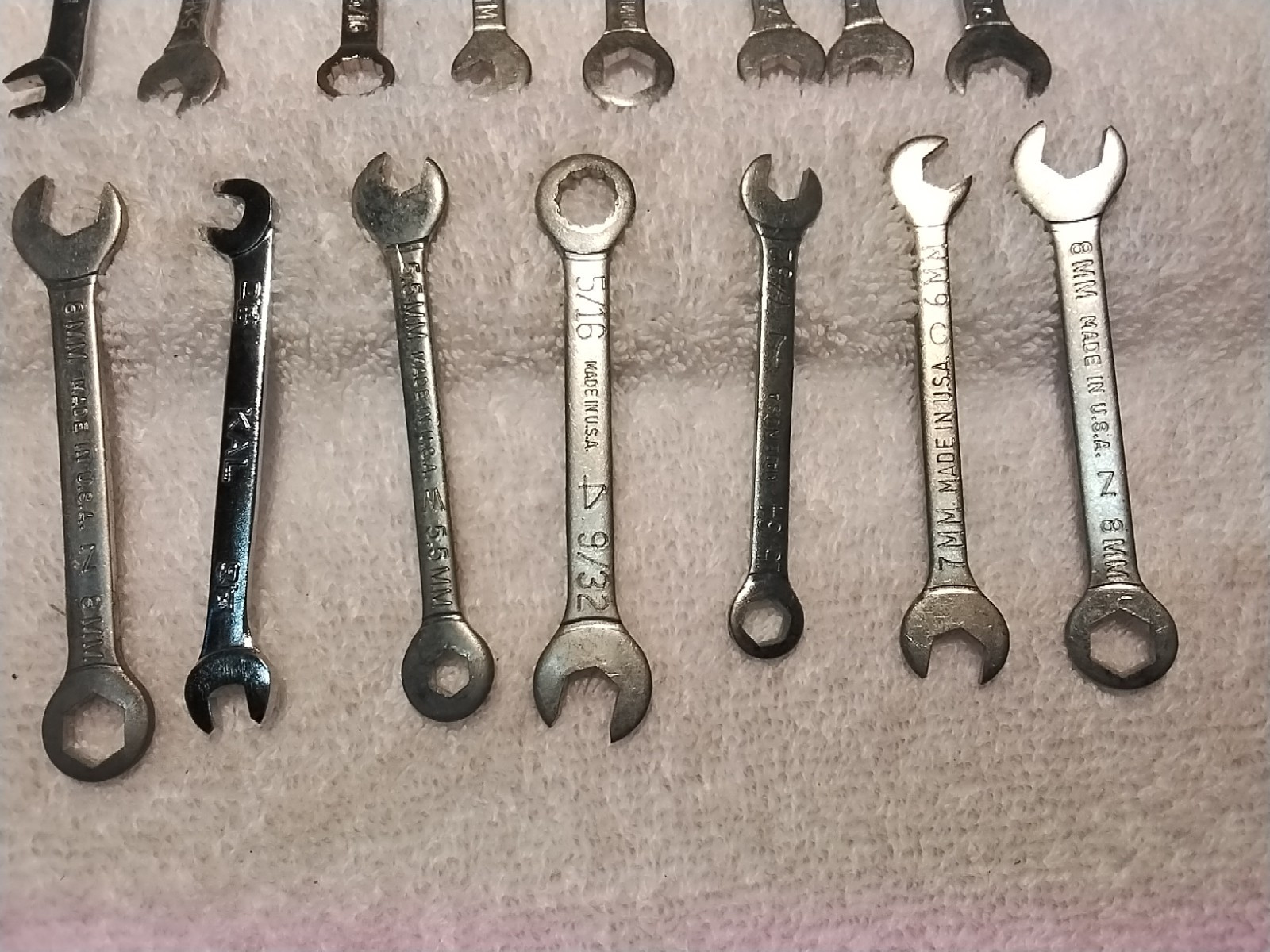 20 Pc IGNITION WRENCH SET SAE-METRIC USA 🇺🇸