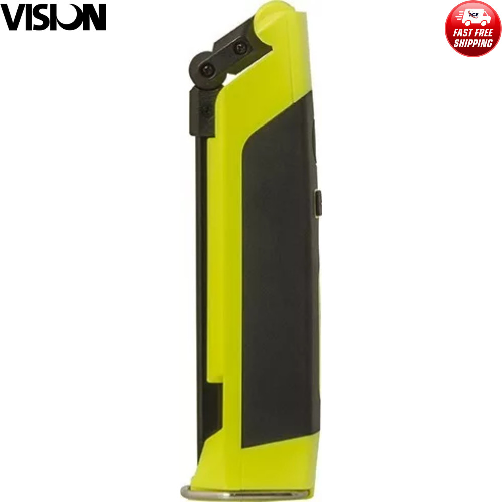 VISION Slimline COB LED Inspection Lamp EHL305 – Yellow/Black Hand Lamp IP20