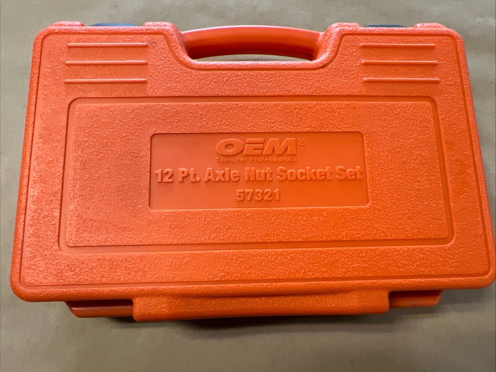 🛠️ OEMTOOLS 1/2in Drive 6 Point Axle/Spindle Nut Socket Set 8 Piece – 57321