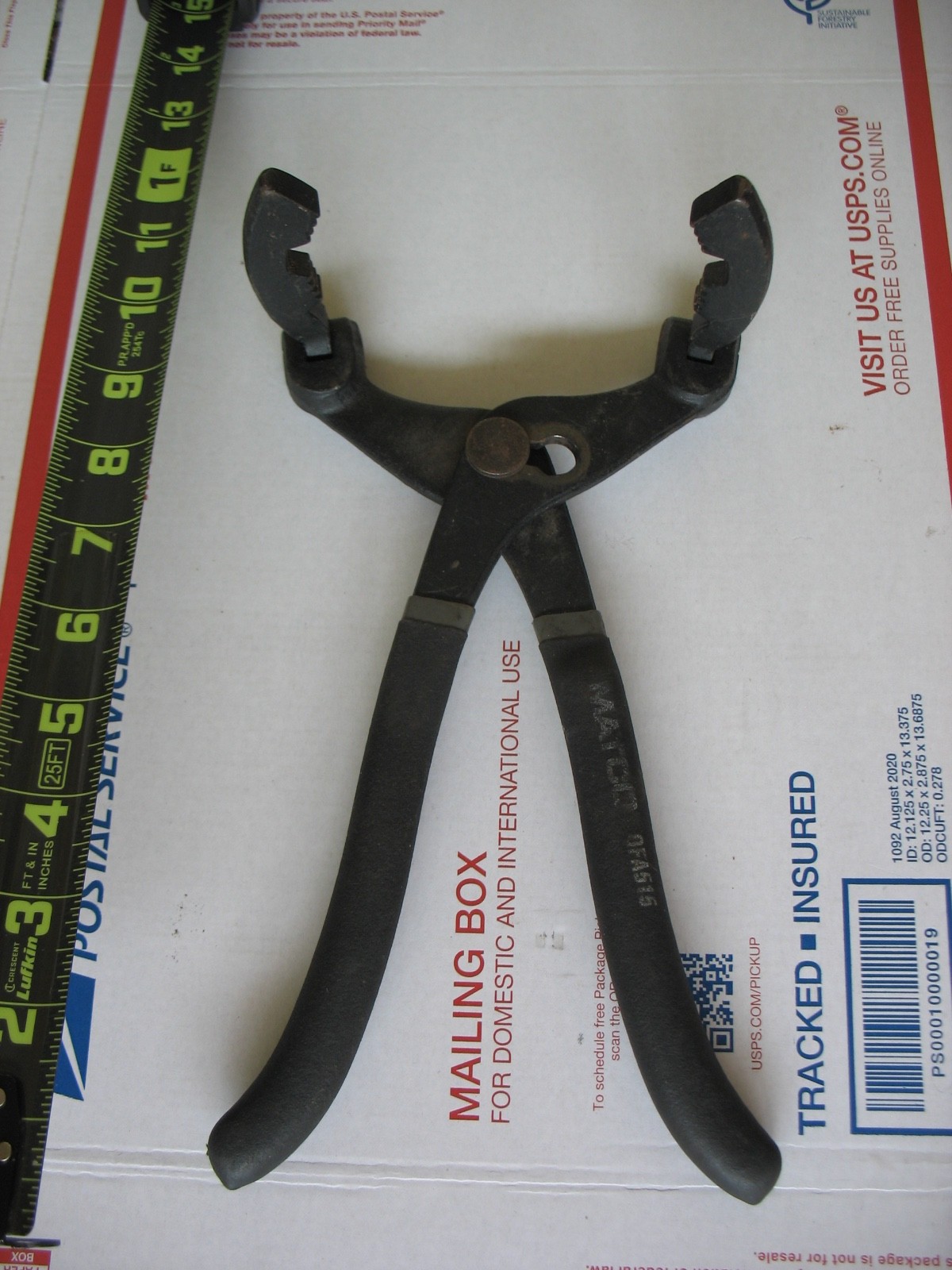 MATCO HEAVY-DUTY ADJUSTABLE OIL FILTER. WRENCH, USED, VALUE:$?????
