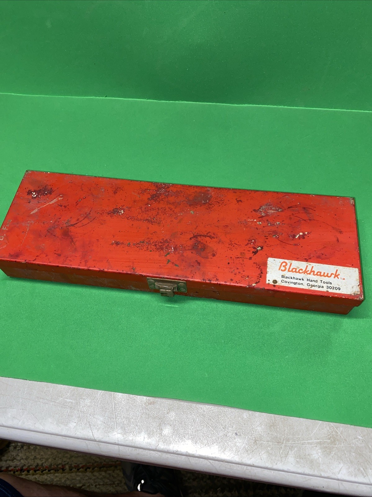 1953 Vintage 20PC Blackhawk 3/8 Drive SAE Socket Set W/Metal Case
