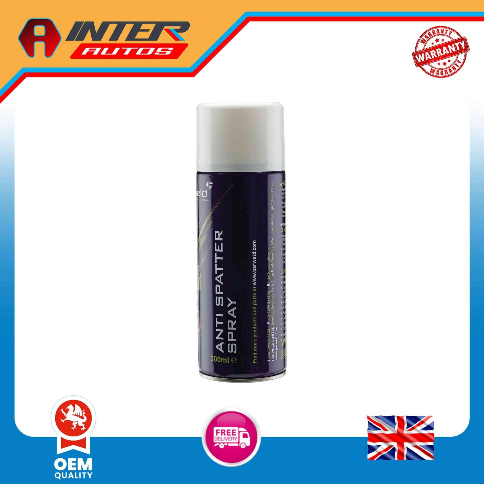 Draper Anti Spatter Spray, 300ml 70452