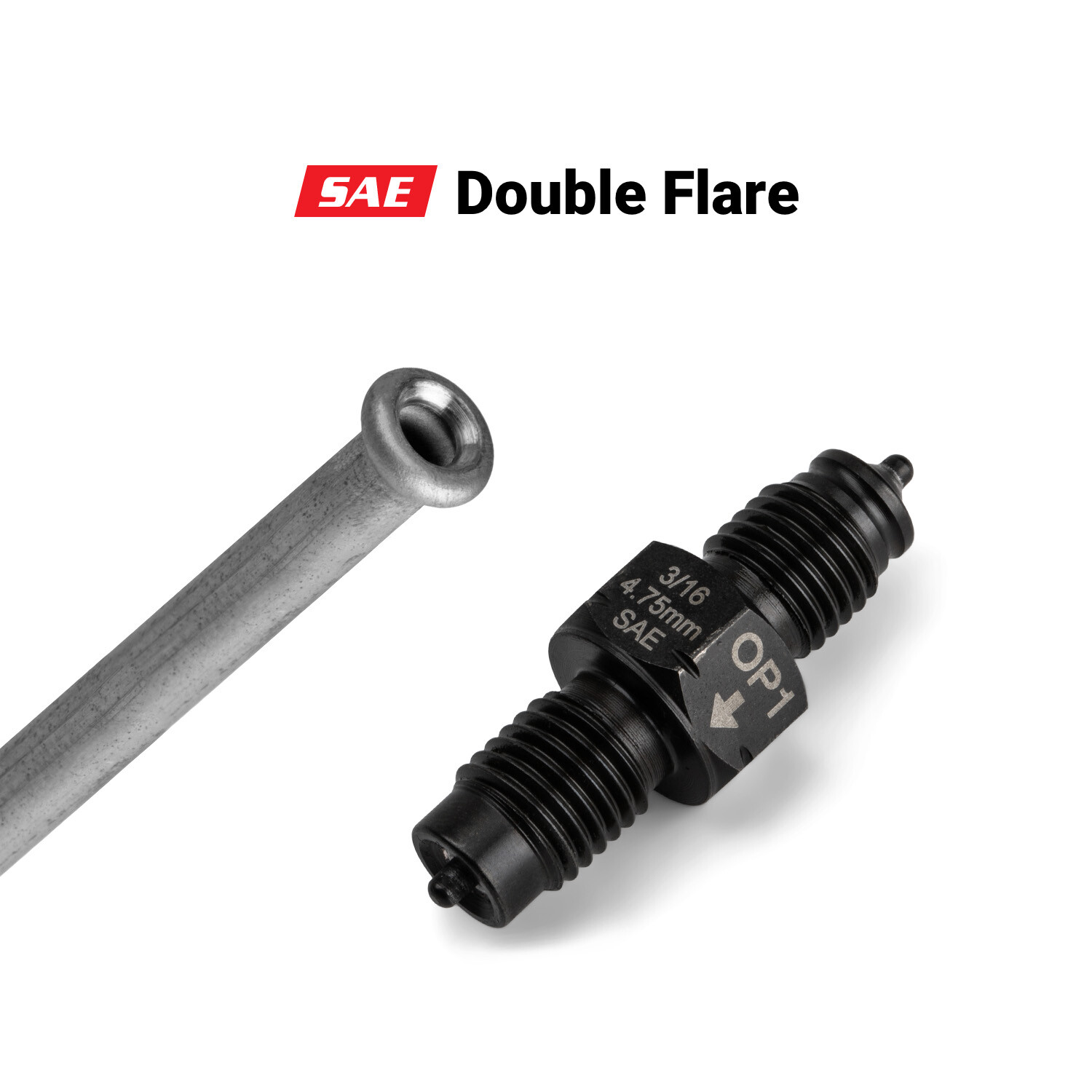 Capri Tools 3/16″ Dual Head Flaring Tool, ISO Bubble Flare and SAE Double Flare