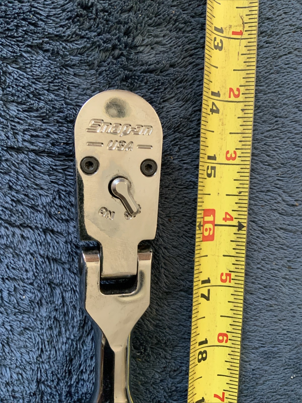 Snap On Fhfd100, 3/8” Drive Swivel Head Ratchet, Yellow….works Fine…