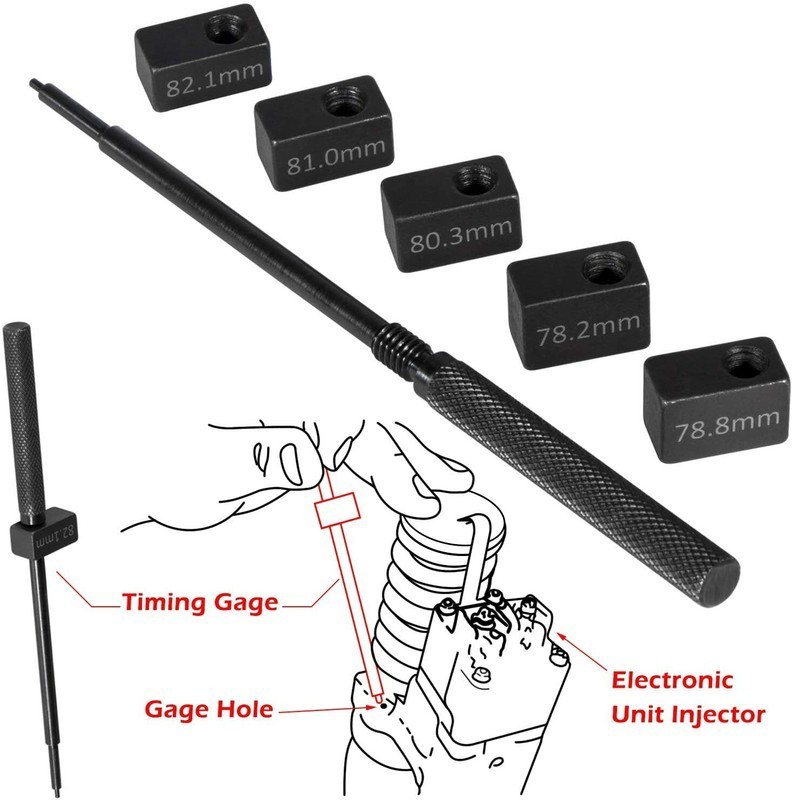 A & E HAND TOOLS – Injector Height Gauge Set (3350), One Size USA