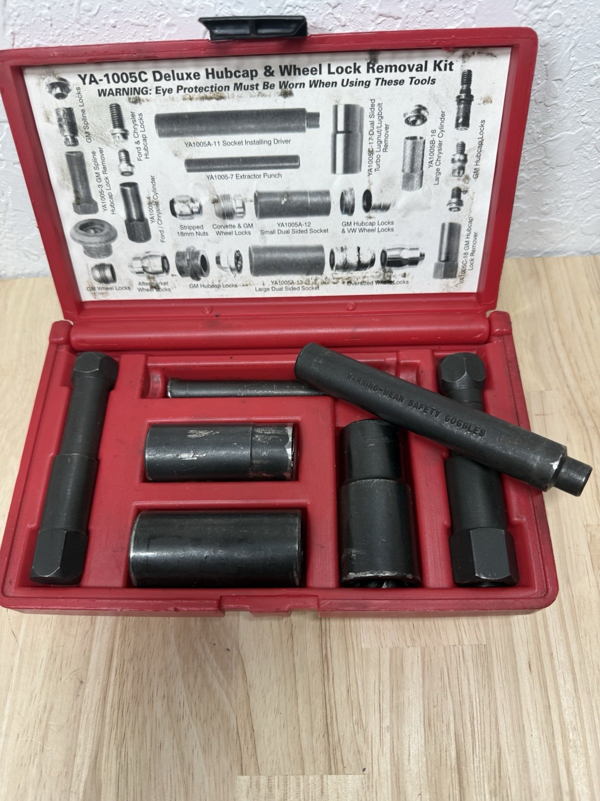 Blue Point Deluxe Hubcap Removal Tool YA1005C.