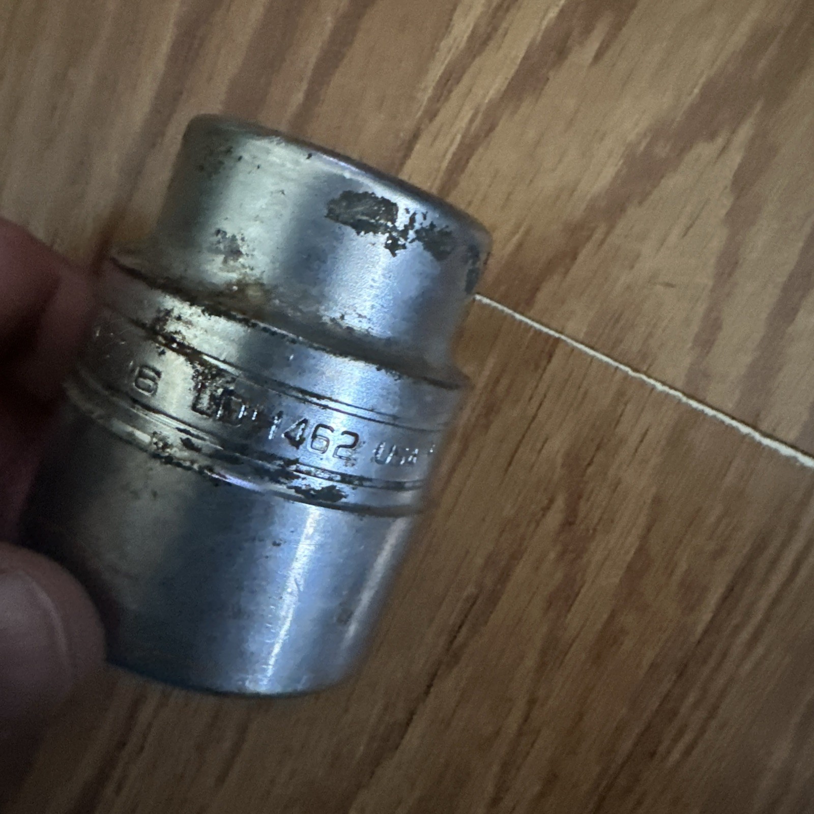 Snap-on Chrome Short Socket LDH462 1-7/16″ 12-Point 3/4″ Drive As Pictured USA