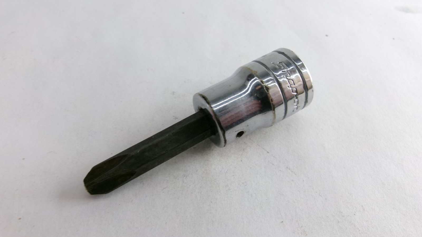 Snap-on tools USA 3/8″ drive 1/4″ #3 Philips Bit Socket FP32A Nice!