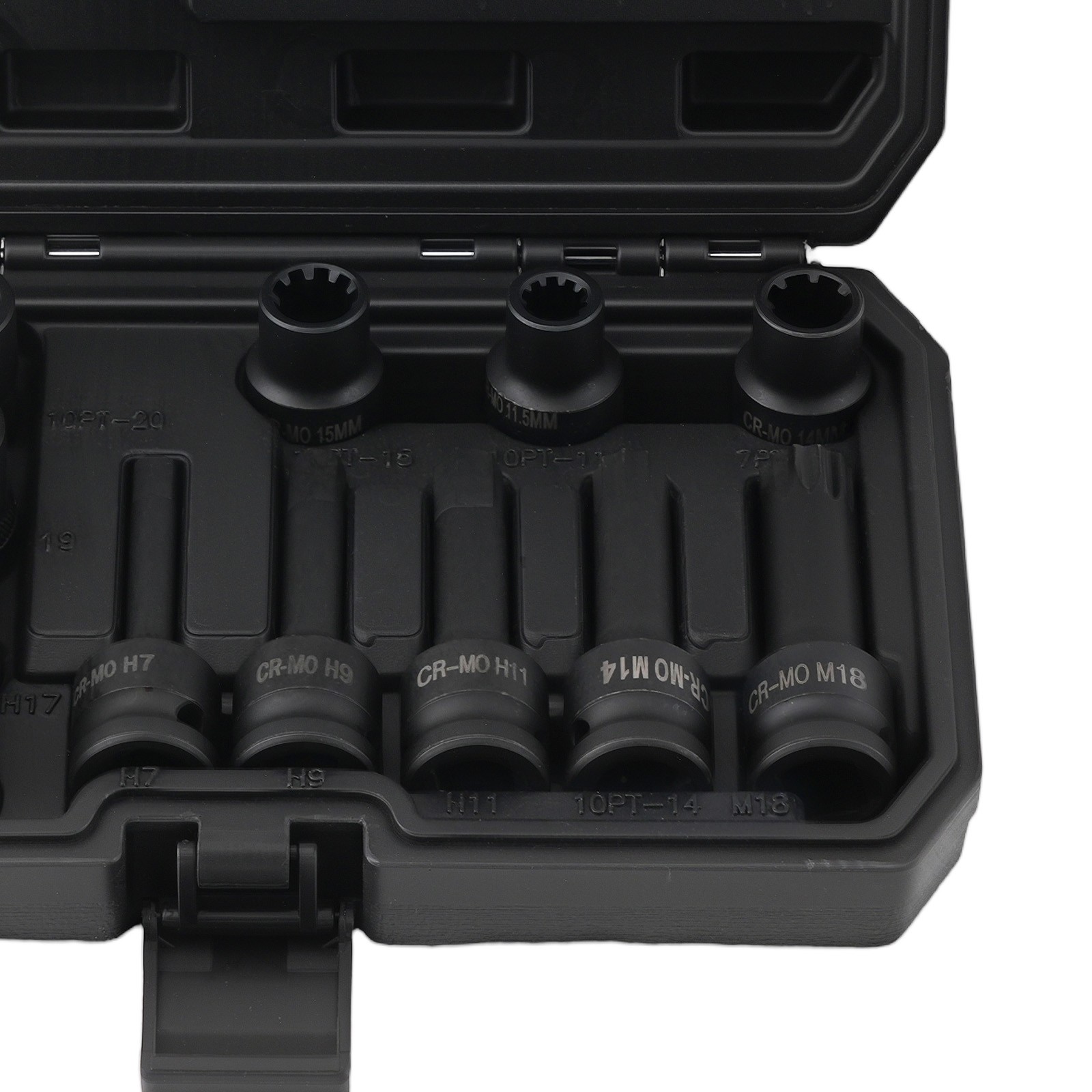 16x Impact Brake Caliper Special Socket Set For Audi BMW Ford M14 M18 H14 H17