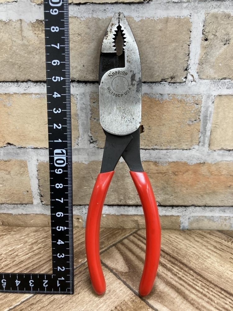 Snap-on HL138CP 8″ High Leverage Combination Pliers USA [Used]