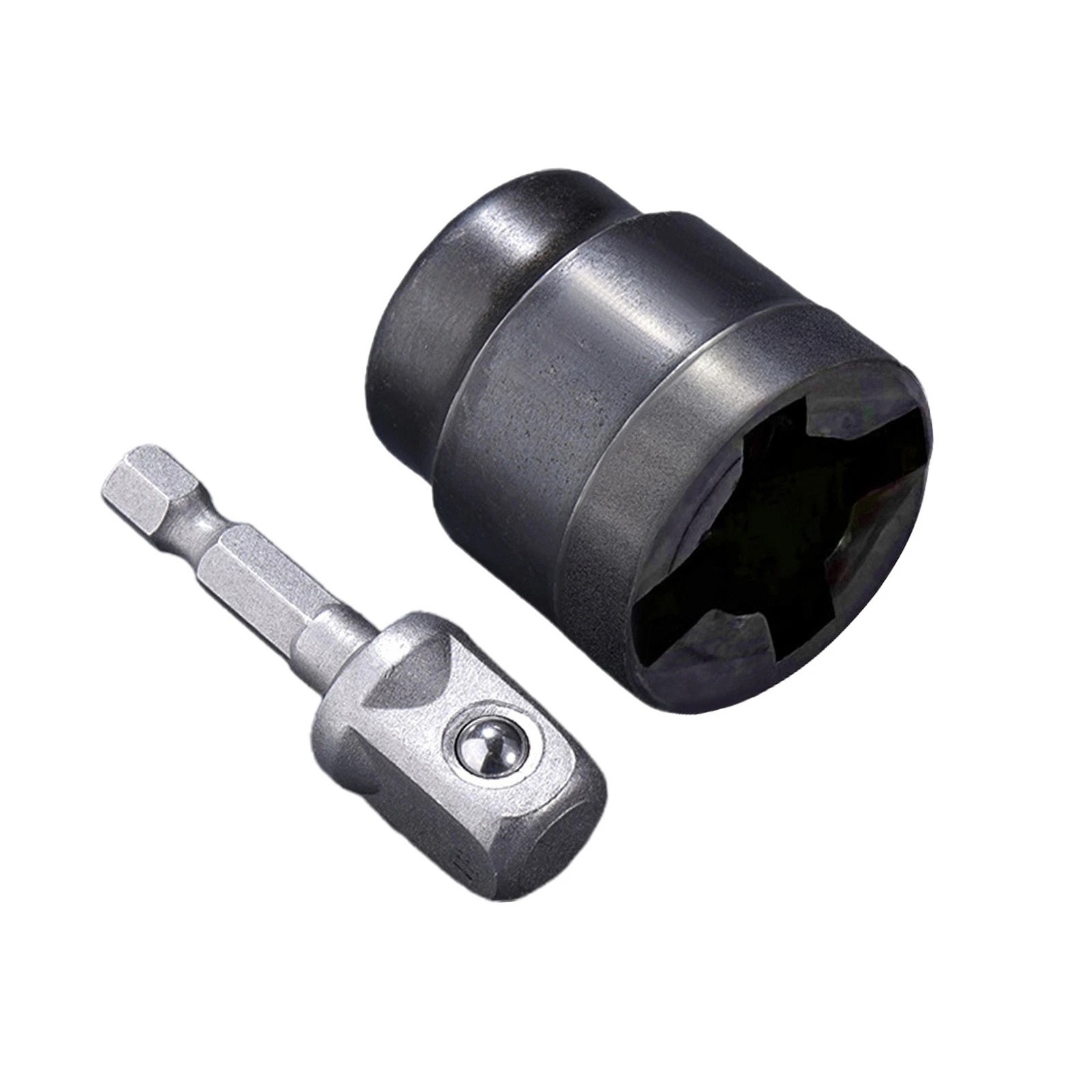 For Car Scissor Jack Power Drill Adapter, High Carbon Steel Socket Converter