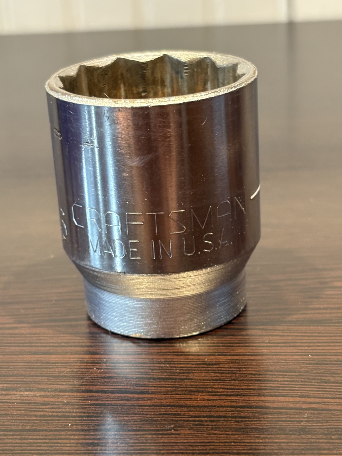 Craftsman V Series 47551 1-7/16″ Shallow Socket 3/4″ Drive 12 Point Made in USA