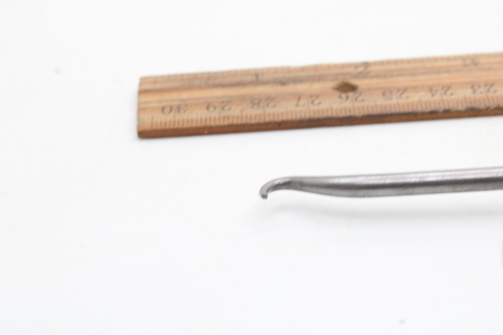 Snap-on Tools 4ASH 7″ Long Hook Pick Black Hard Handle USA