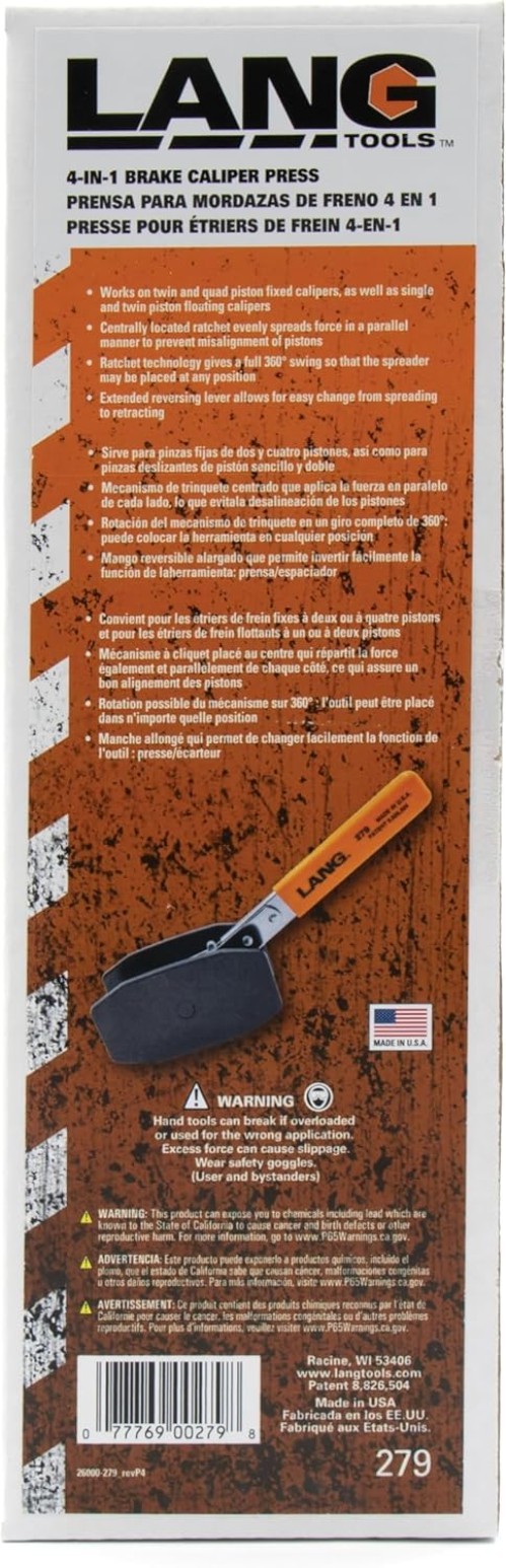Ratchet Spreader for Piston Alignment