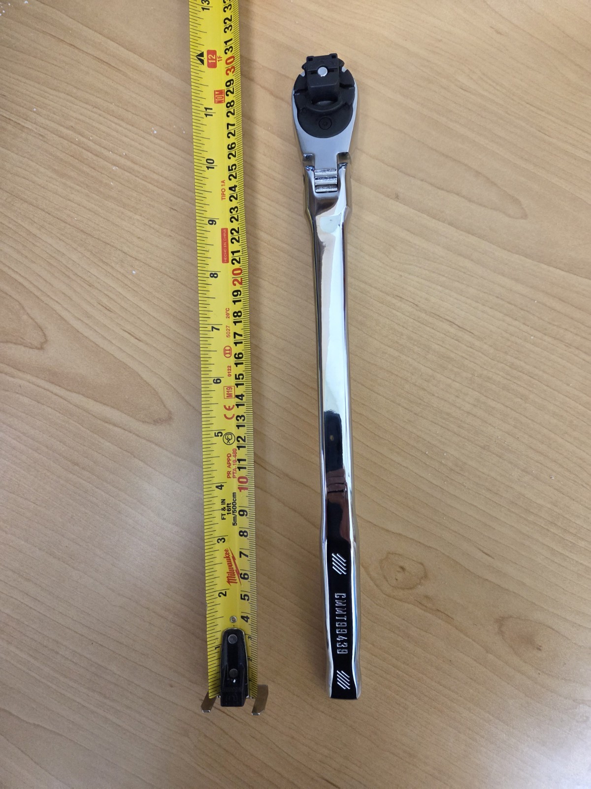 NEW! CRAFTSMAN 12″ 72-Tooth 3/8″ Drive Offset Handle Flex Head Ratchet CMMT99439