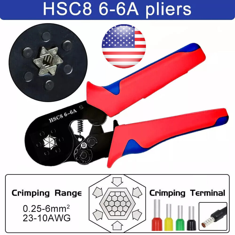 SN-68B Crimping Plier Crimper Tool 0.25-1.5mm² for Dupont,TE,JST,Molex Terminal