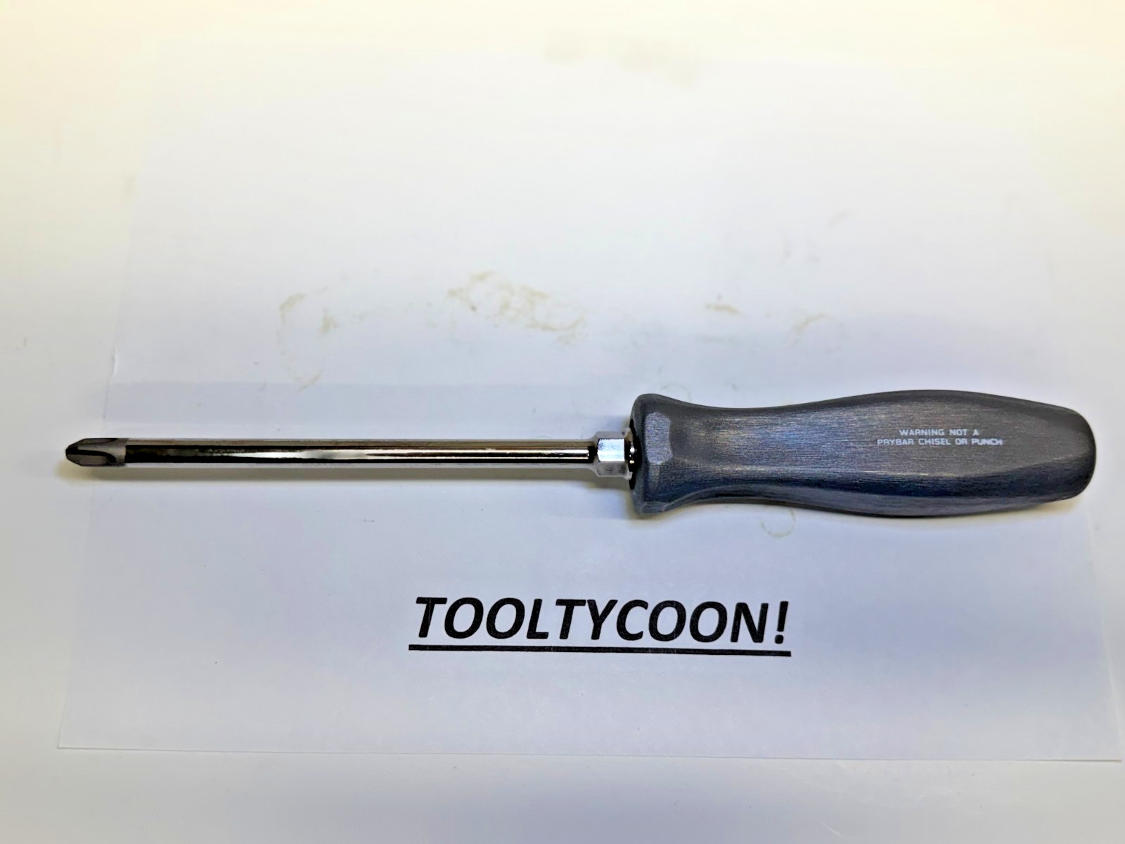 Snap-on Tools NEW DARK TITANIUM Hard Handle #3 Phillips Screwdriver SDDP63IRADT