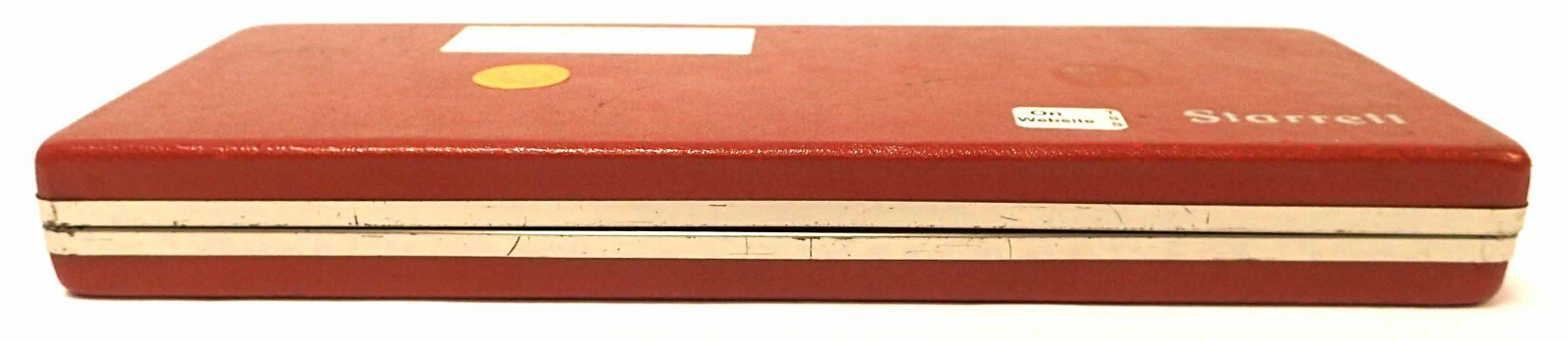 STARRETT 445 SERIES 3RL DEPTH MICROMETER SET, RANGE 0-3MM, W/ STORAGE CASE!
