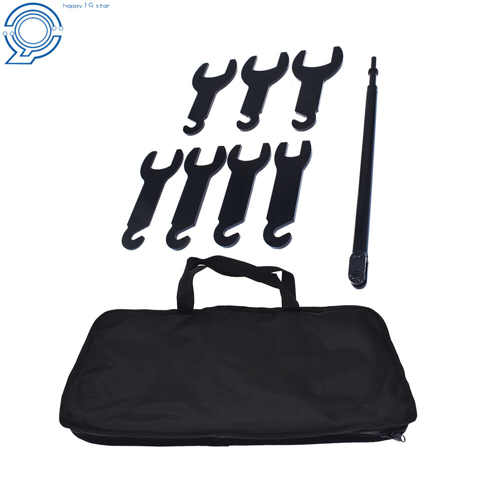 Pneumatic Fan Clutch Wrench Set Removal Tool Kit for Ford/GM/Chrysler/Jeep 43300