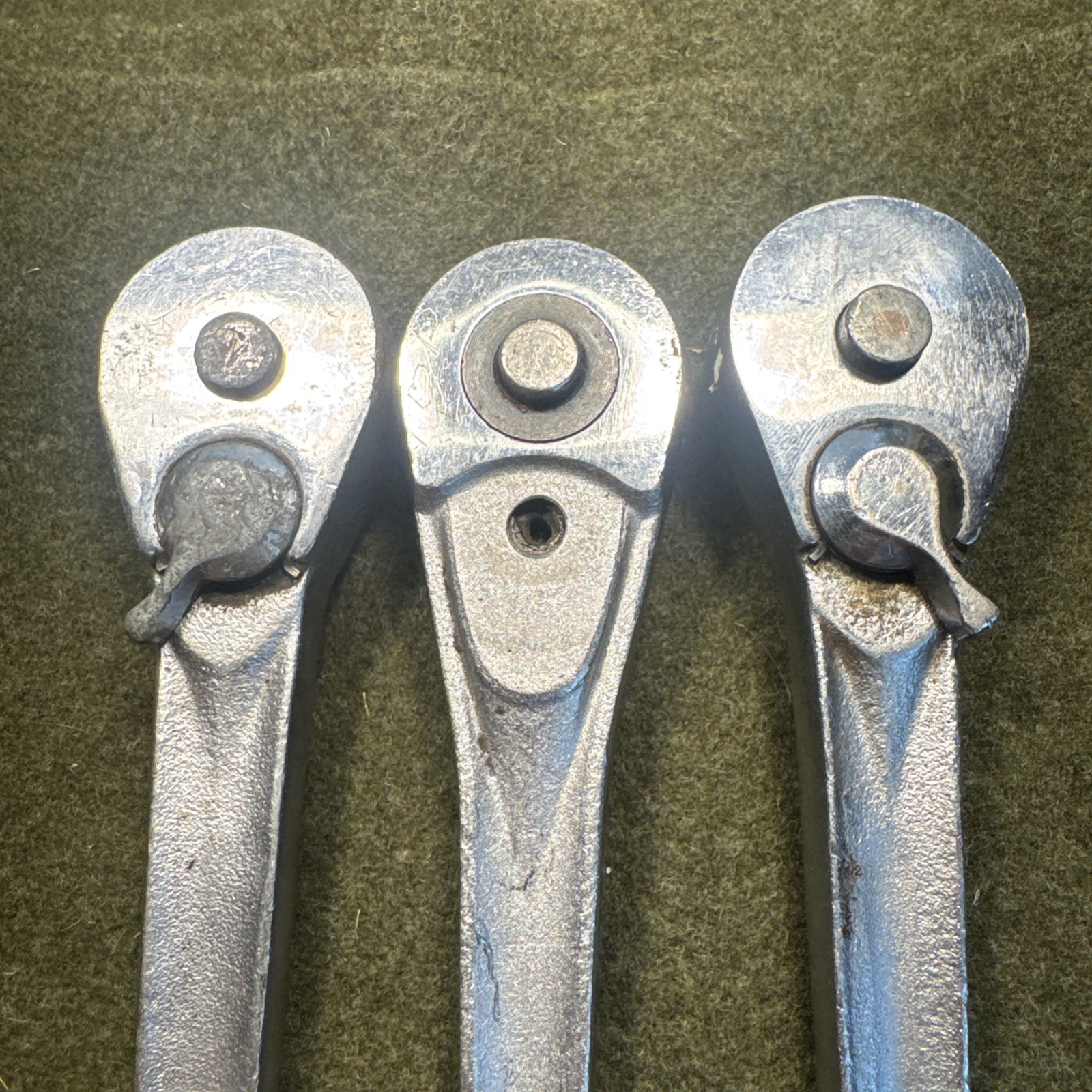 Lot of 3 – 1/2″ drive Ratchets for REPAIR Craftsman, Warranty Eligible Exchange