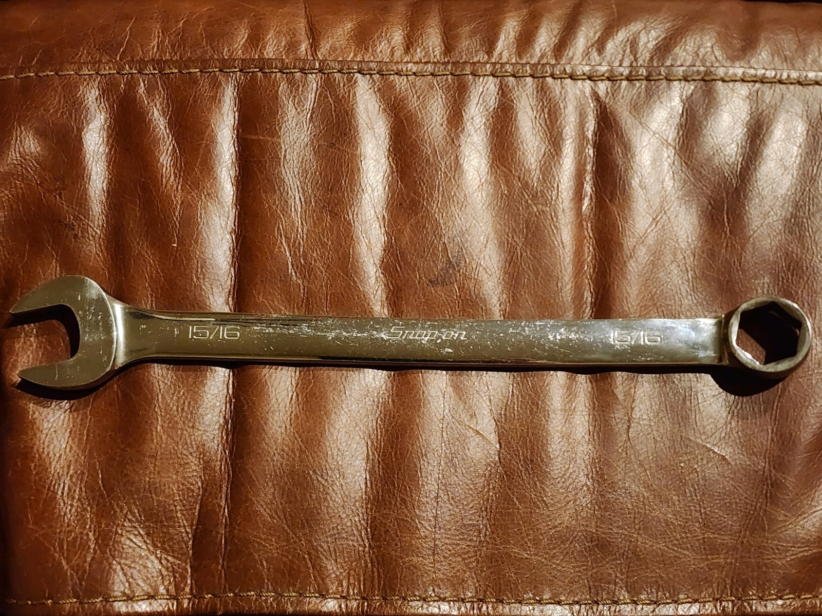 Snap-on OEX30B 15/16″ 12 Point SAE Flank Drive Combination Wrench USA