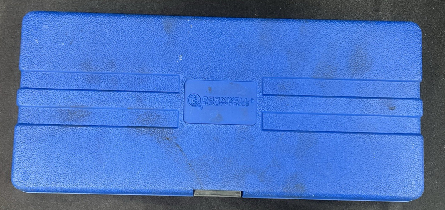 Cornwell CBSM1623S 3/8” & 1/2” Drive Metric Hex Bit Socket Set Missing One (7)