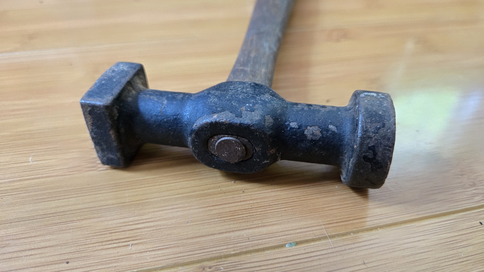 ​Vintage Auto Body Hammer Square and Round Face Panel Beater Sheet Metal Tool