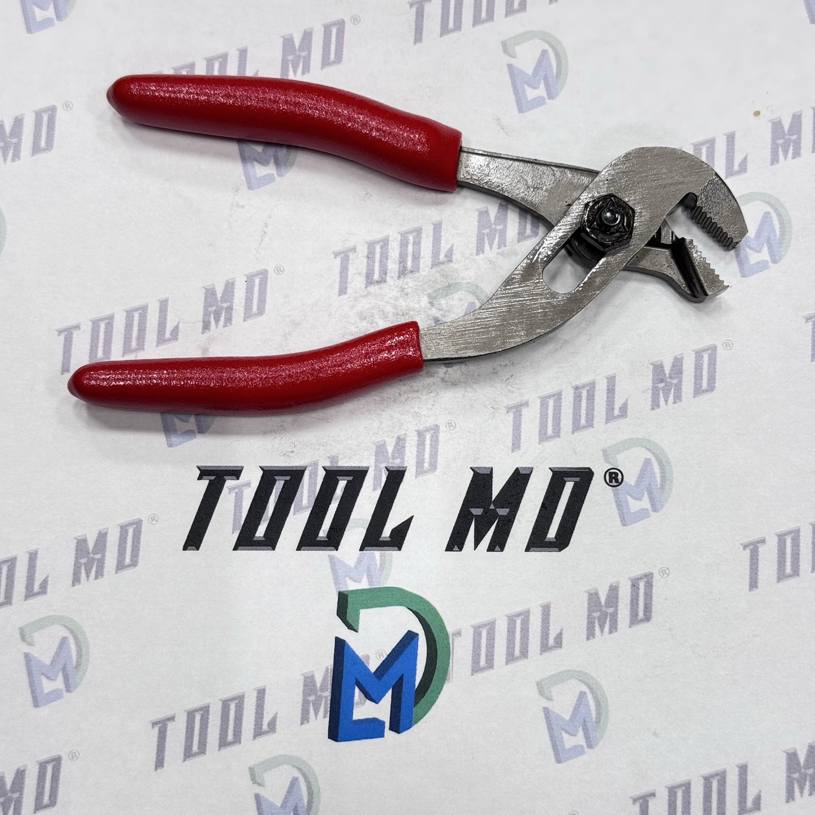 Snap-on Tools USA NEW RED 5″ Adjustable Joint Interlocking Channel Pliers AWP45