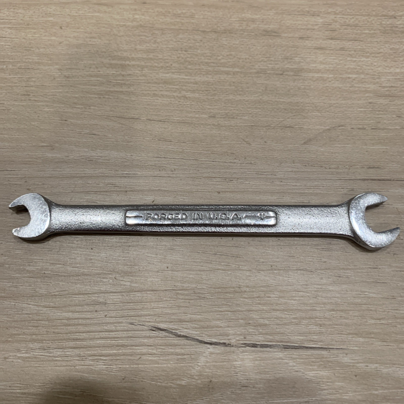 Vintage Craftsman -V- Series USA Forged Open End Wrench 1/4” x 5/16” Mint
