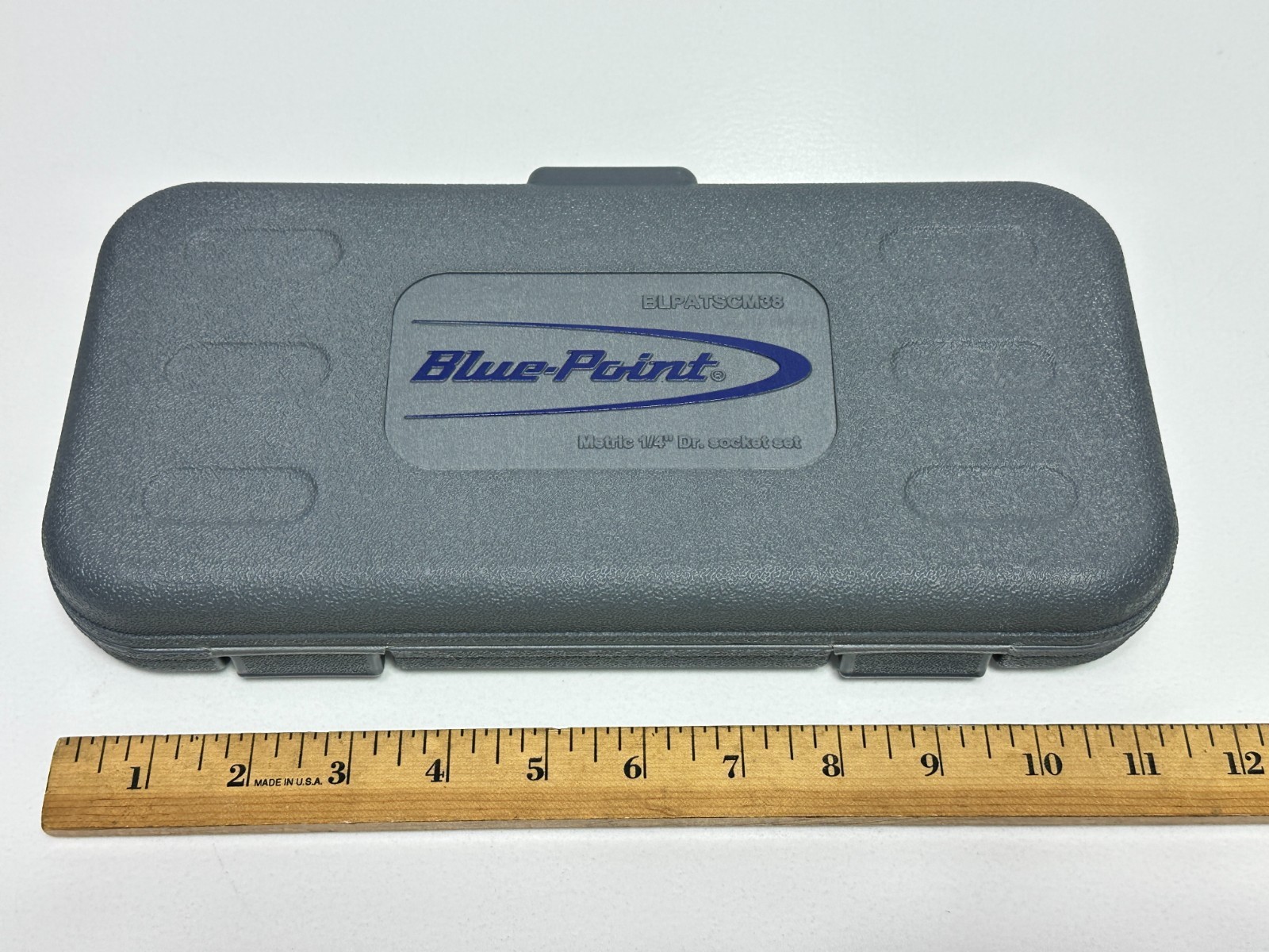 NEW Blue-Point Tools 38pc BLPATSCM38 Metric 1/4 Drive Socket Service Ratchet Set