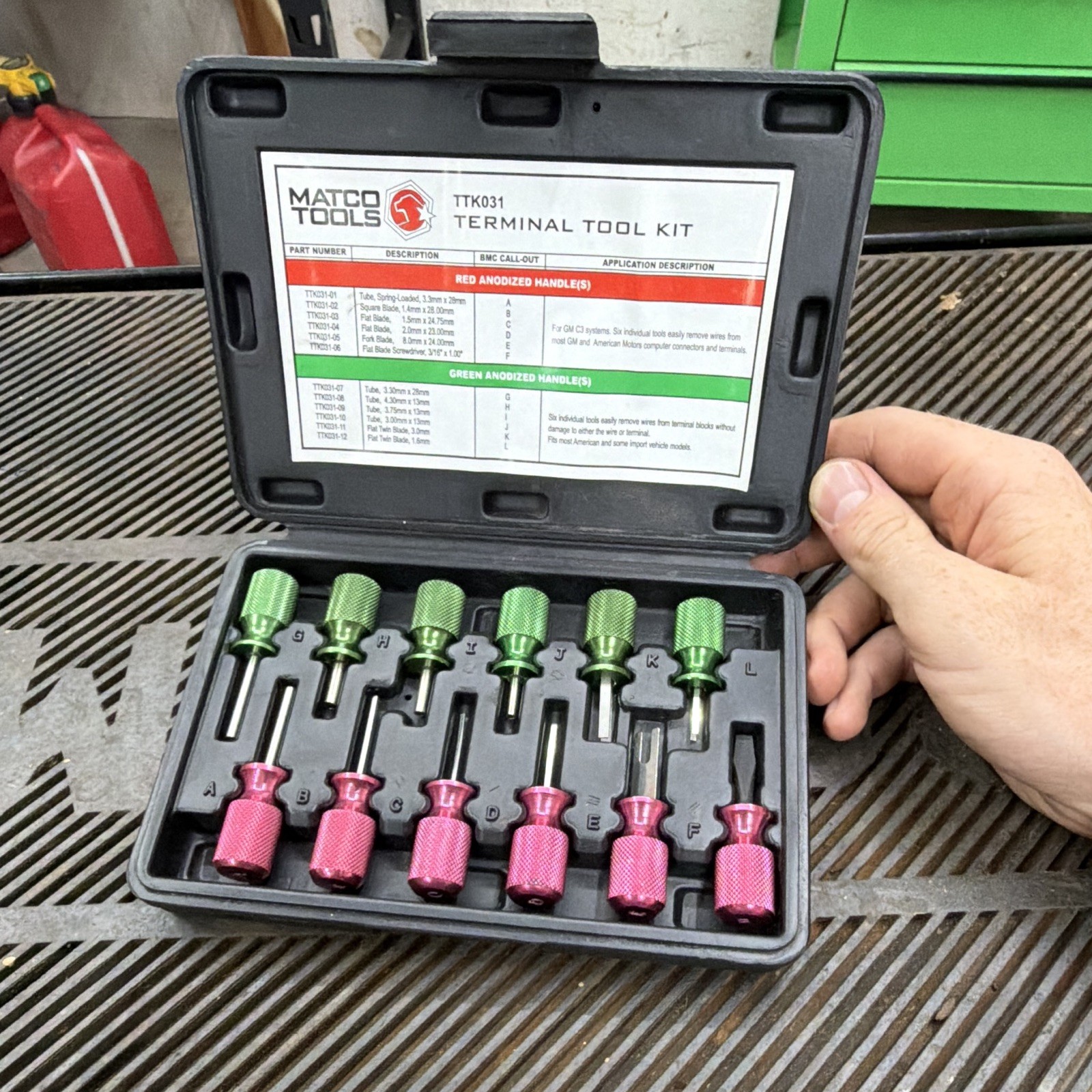Matco TTK031 Terminal Tool Kit with Case