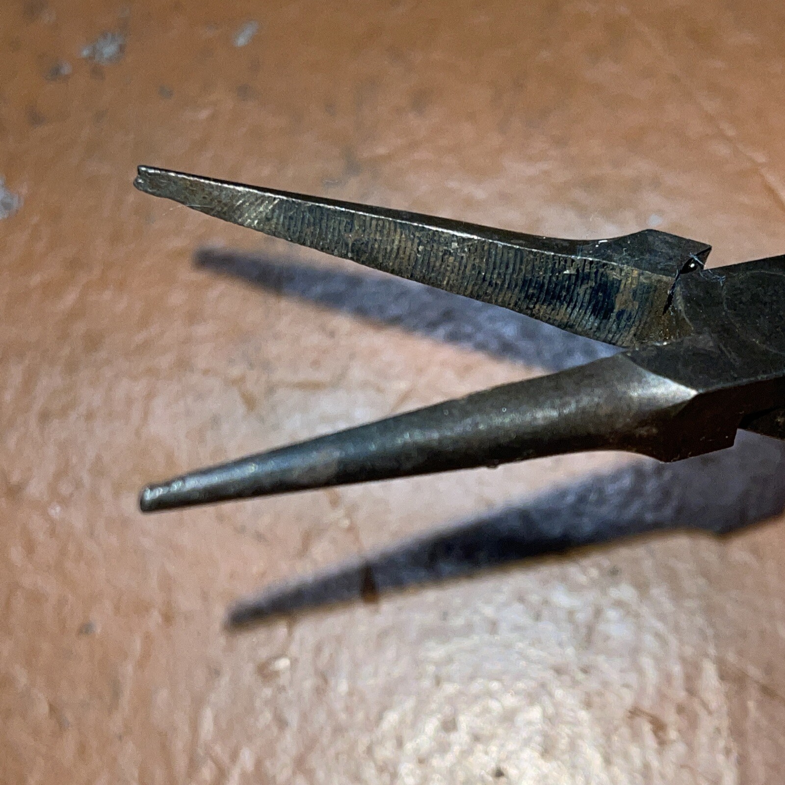 Vintage 5 In OMEGA Italy Needle Nose Pliers Automotive Electrical Jeweler