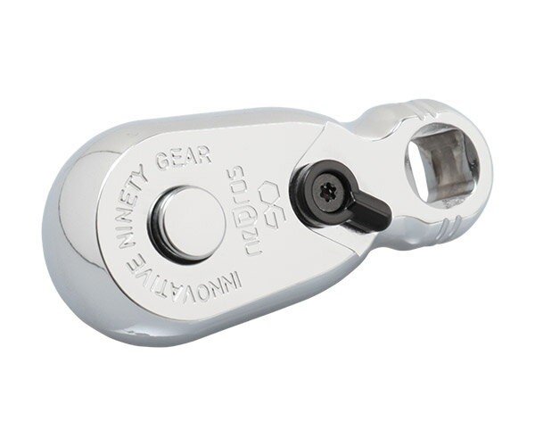NEPROS NBR290H 6.3sq. Stubby Ratchet Handle Ultra-Compact 49mm Precision Tool JP