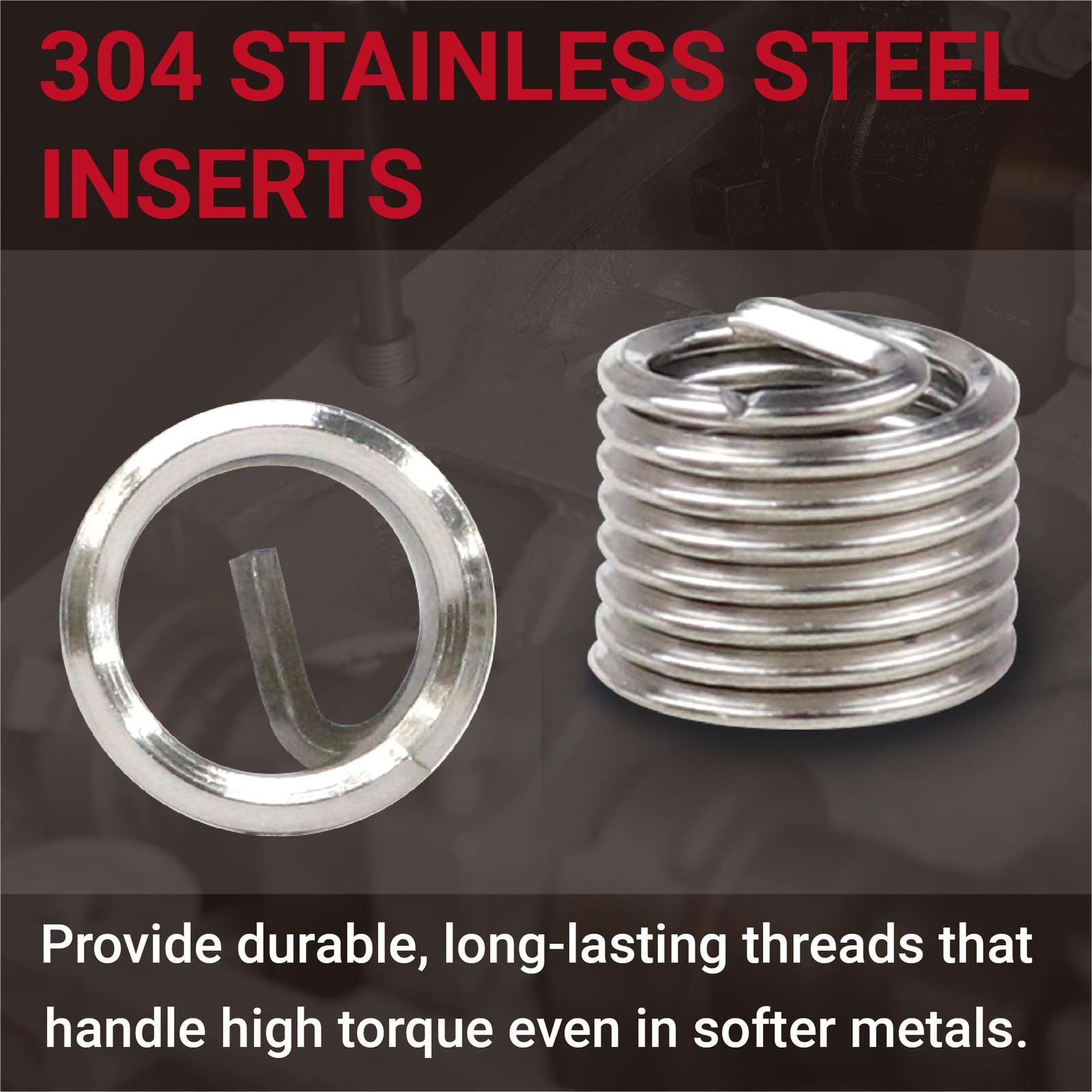5/1618 Helicoil Thread Repair Kit With HSS Drill Bit SAE Inserts