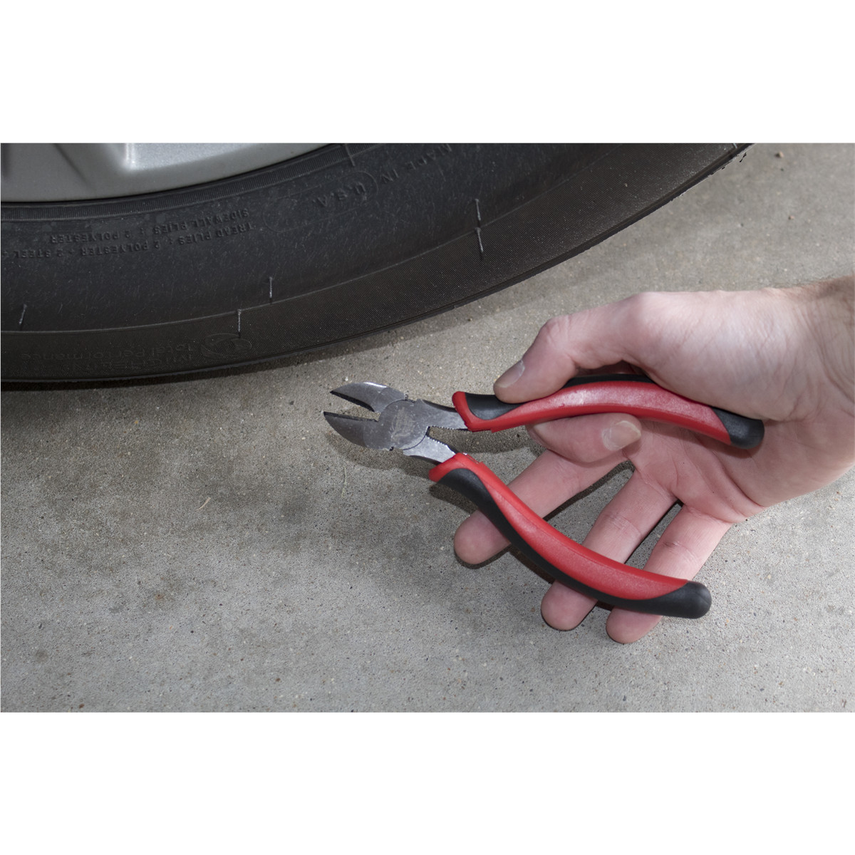 K Tool International 52006 6″ Diagonal Cutting Pliers for Garages, Repair Shops,