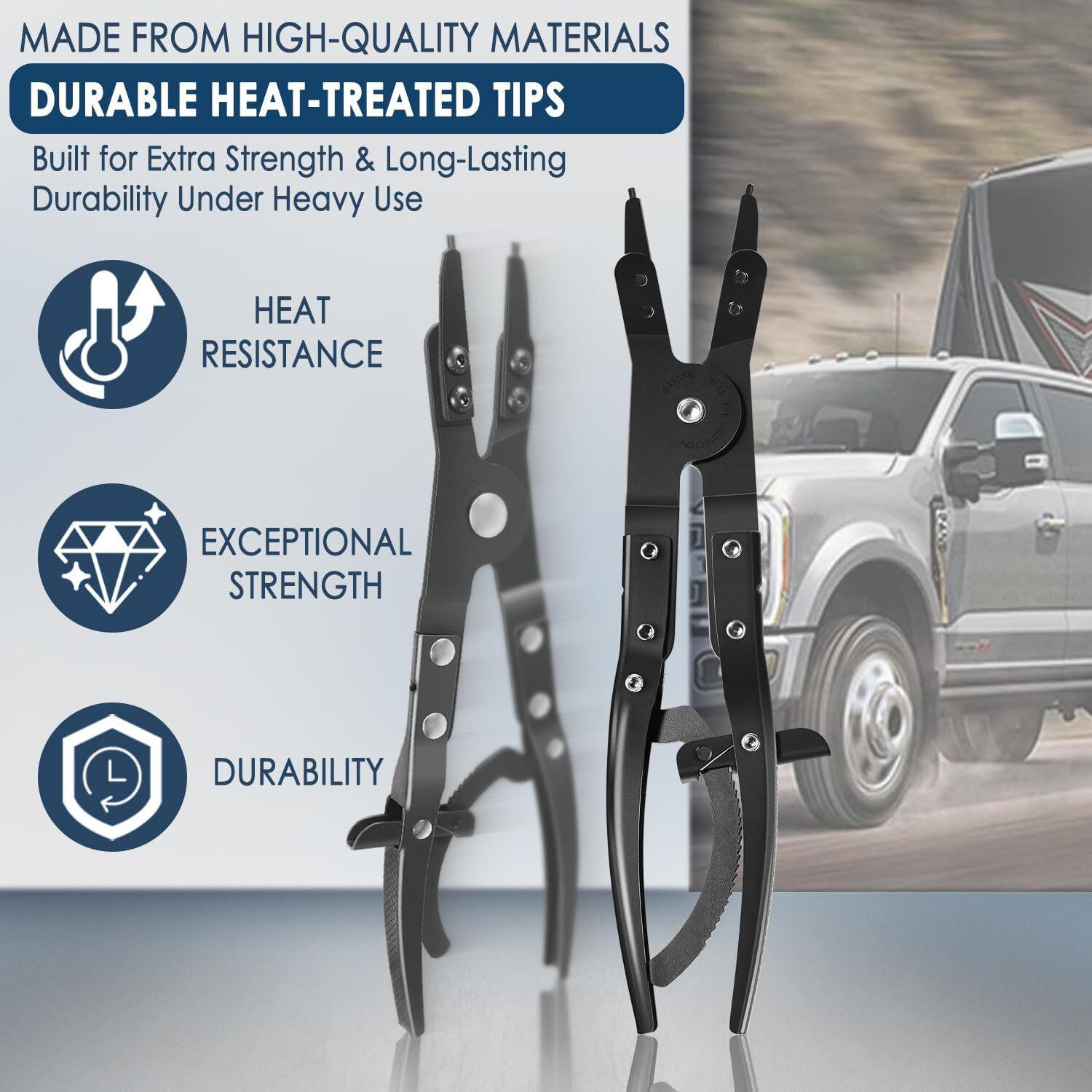For Ford Super Duty Pickups 2007 and Newer Spindle Snap Ring Pliers 38700
