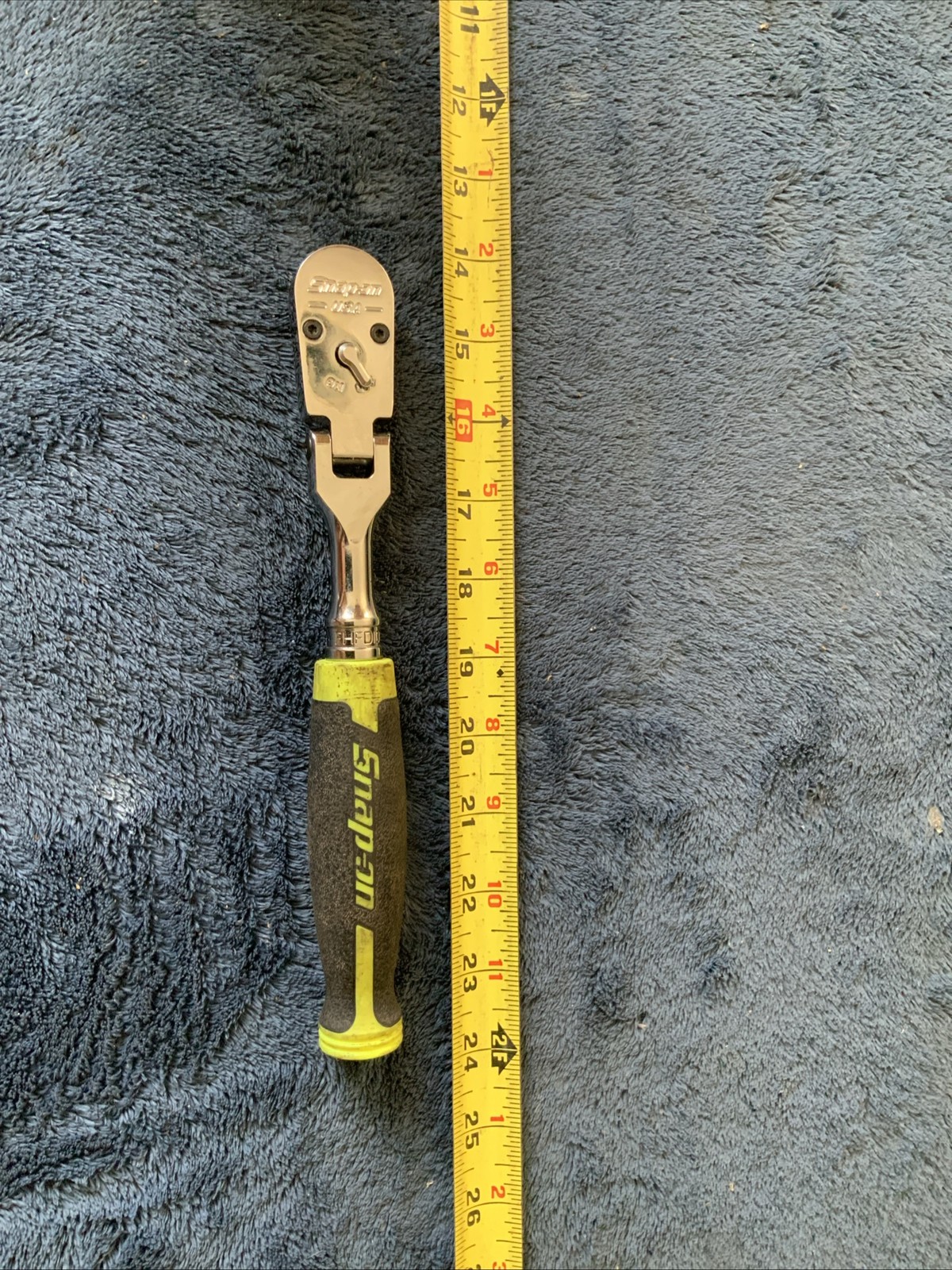 Snap On Fhfd100, 3/8” Drive Swivel Head Ratchet, Yellow….works Fine…